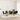 Scaune de sufragerie 6 buc. negru material textil