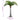 Palmier artificial 15 frunze 200 cm verde
