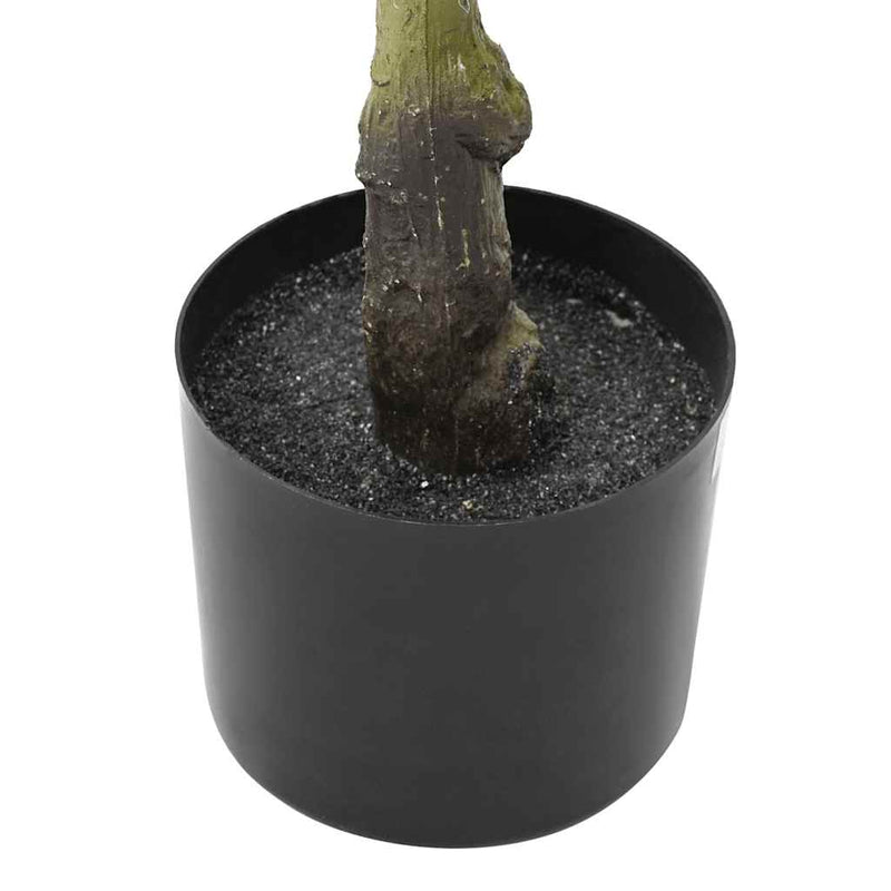 Ficus artificial 30 de frunze 125 cm verde