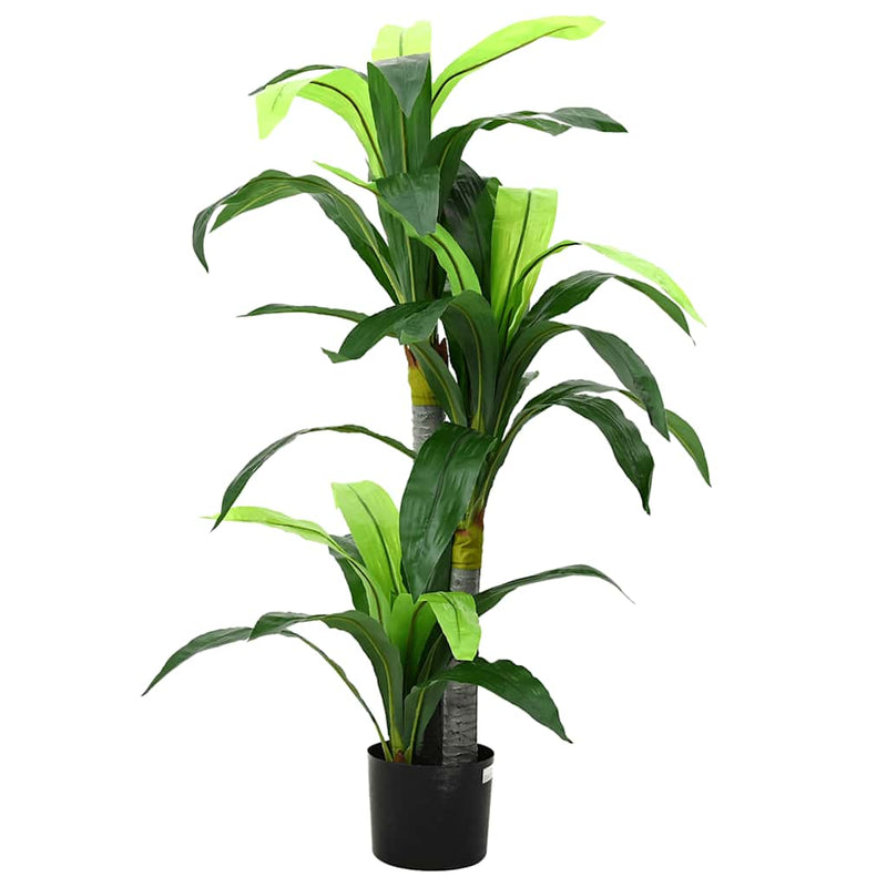 Copac artificial Dracaena 36 de frunze 120 cm verde