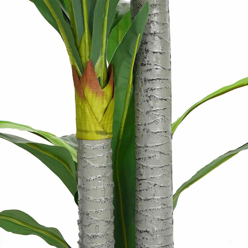 Copac artificial Dracaena 36 de frunze 120 cm verde