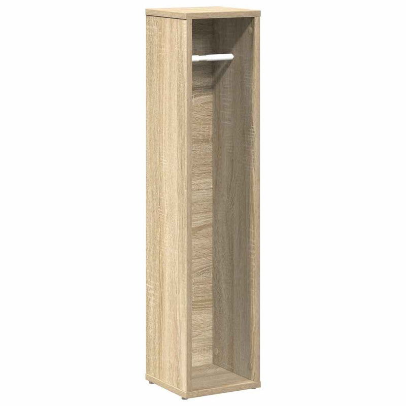Dulap de baie cu suport pentru rolestejar Sonoma20,5x20x90 cm