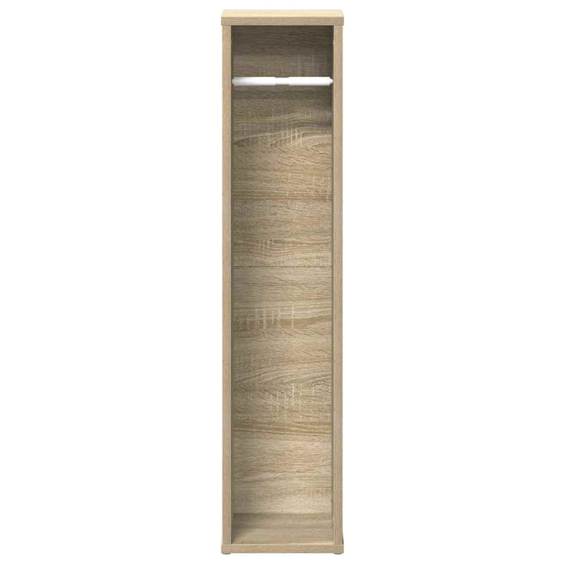 Dulap de baie cu suport pentru rolestejar Sonoma20,5x20x90 cm