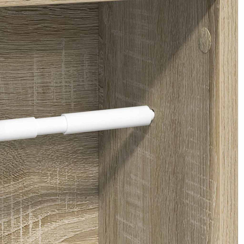 Dulap de baie cu suport pentru rolestejar Sonoma20,5x20x90 cm