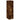 Dulap de baie cu suport role, stejar fumuriu, 20,5x22x72 cm