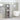 Dulap de baie cu suport role, gri beton, 39x22x90 cm
