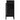 Mese laterale 2 buc cu raft negru 25,5x27x60 cm