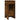 Mese laterale 2 buc cu raft stejar afumat 25,5x27x60 cm