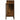 Mese laterale 2 buc cu raft stejar afumat 25,5x27x60 cm