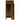 Mese laterale 2 buc cu raft stejar afumat 25,5x27x60 cm