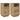 Noptiere 2 buc cu 2 sertare Stejar artizanal 36x36x68 cm