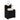 Noptiere 2 buc. cu 2 sertare, negru, 40x36,5x62 cm