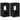 Noptiere cu sertar 2 buc stejar negru 35x34x66,5 cm