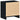 Noptiere 2 buc cu sertar negru 39x28x41 cm