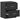 Noptiere 2 buc cu 2 sertare, negru, 40x36x50 cm