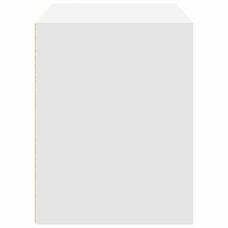 Dulap cu 2 sertare alb 60x31x40 cm lemn prelucrat