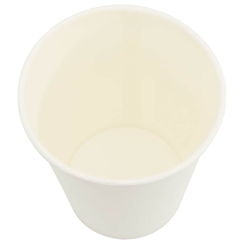 Cești de cafea din hârtie 1000 buc 8oz 200ml alb