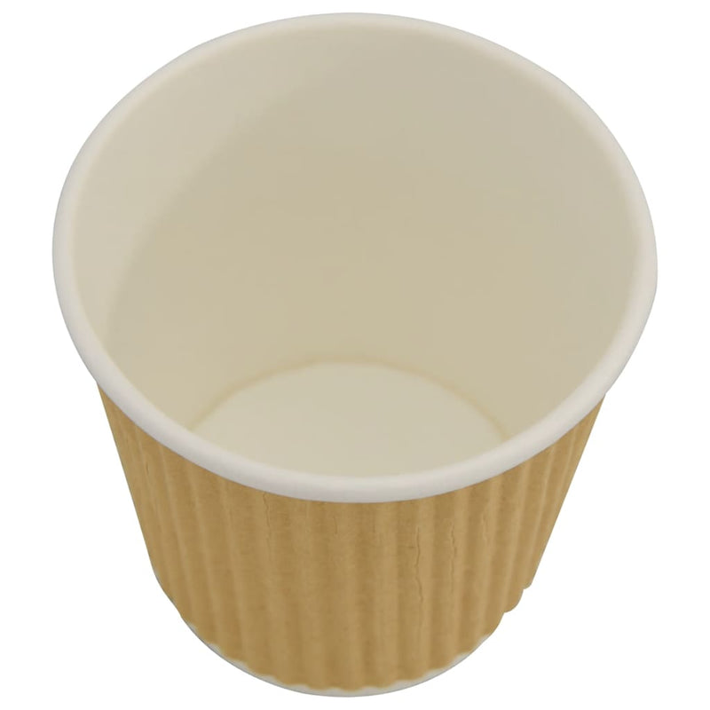 Cești de cafea din hârtie 1000 buc 4oz 100ml maro