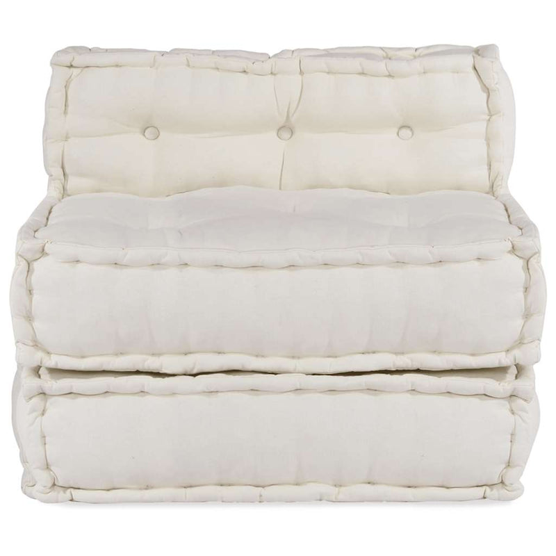 Unitatea de sofa modulară crem 70x70x54 țesătură