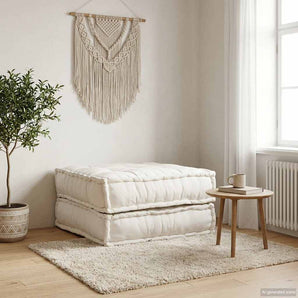 Unitatea de sofa modulară crem 70x70x36 țesătură