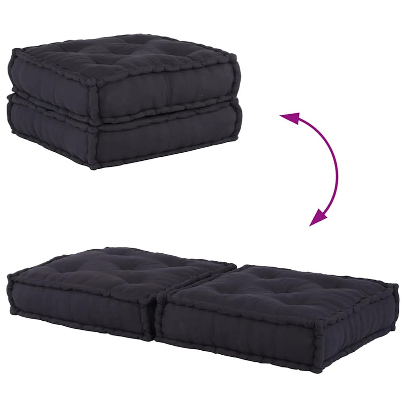 Unitatea de sofa modulară Antracit 70x70x36 Material
