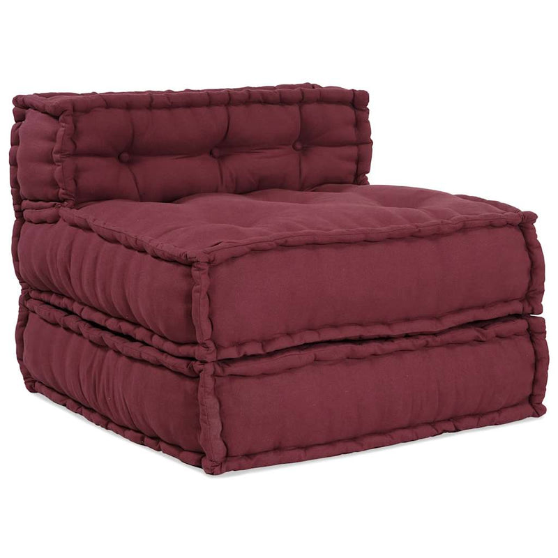 Unitatea de sofa modulară maro 70x70x54 material