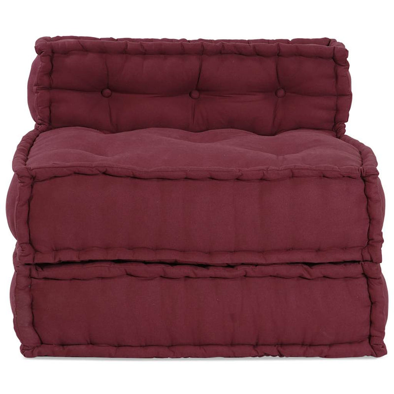 Unitatea de sofa modulară maro 70x70x54 material