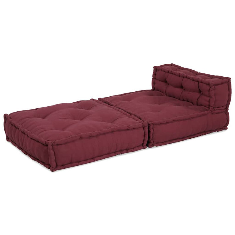 Unitatea de sofa modulară maro 70x70x54 material