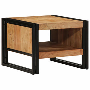 Masuta de cafea 50x50x38 cm din lemn masiv de salcam