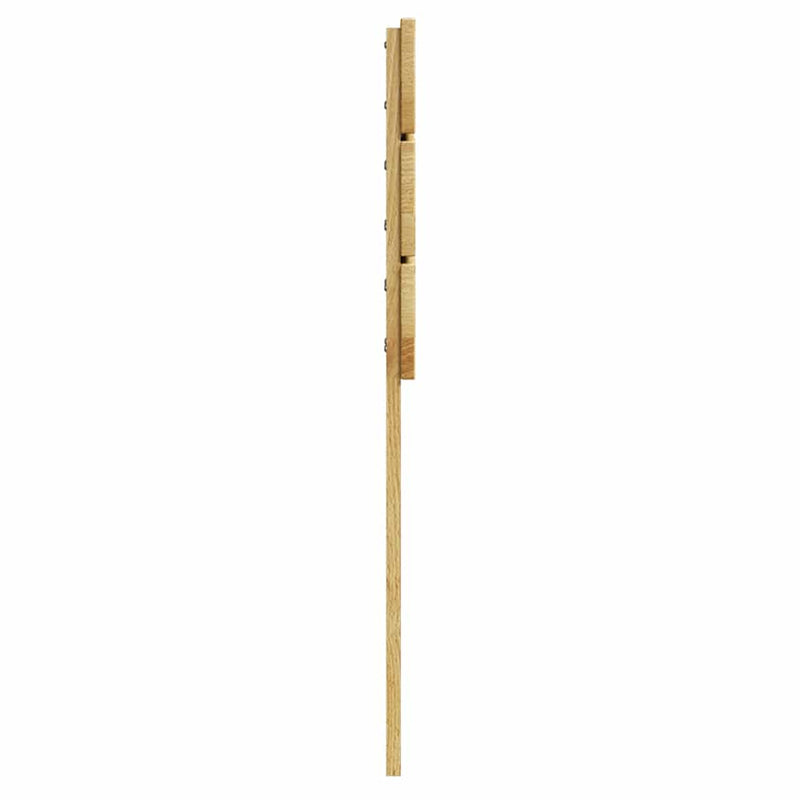 Tăblie de pat 75 cm din lemn masiv de stejar