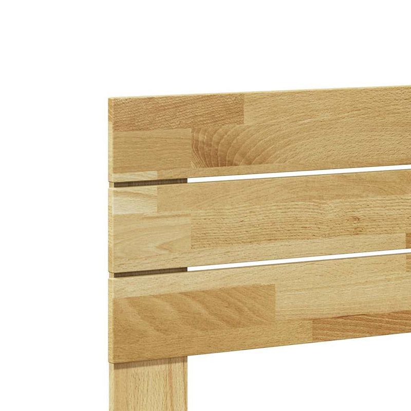 Tăblie de pat 75 cm din lemn masiv de stejar