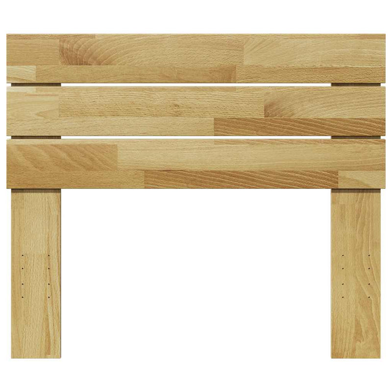 Tăblie de pat 90 cm, lemn masiv de stejar