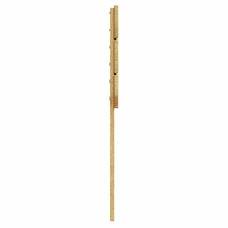 Tăblie de pat 90 cm, lemn masiv de stejar