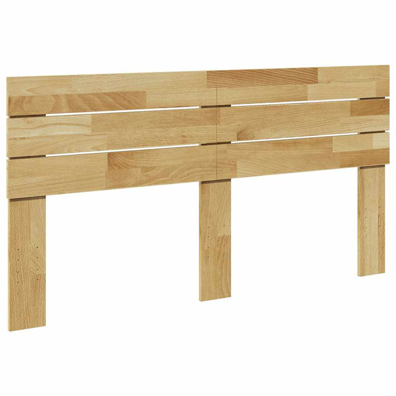 Tăblie de pat 135 cm, lemn masiv de stejar