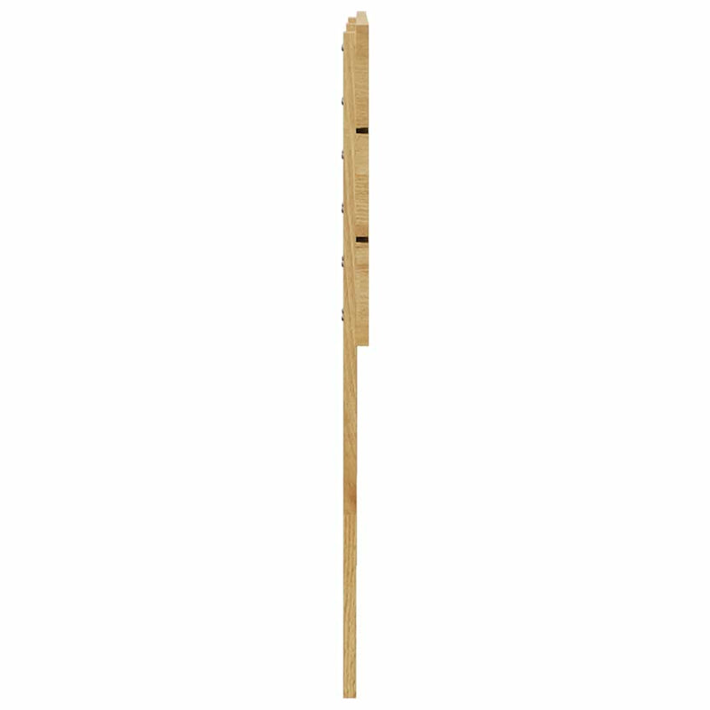Tăblie de pat 135 cm, lemn masiv de stejar