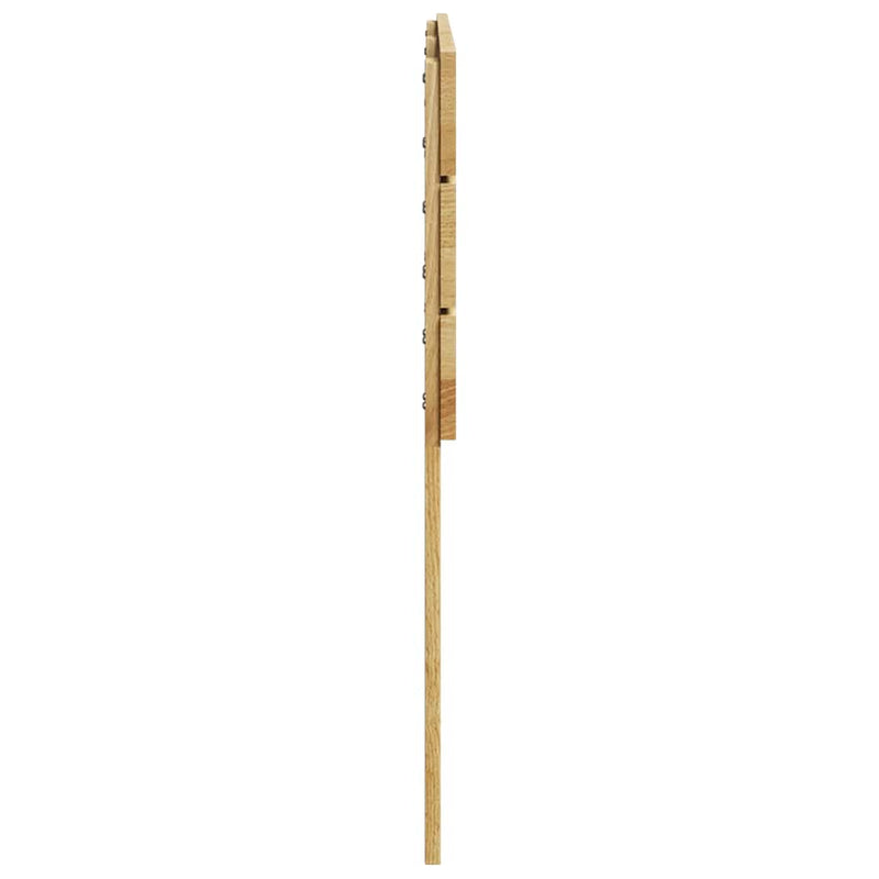 Tăblie de pat 200 cm, lemn masiv de stejar