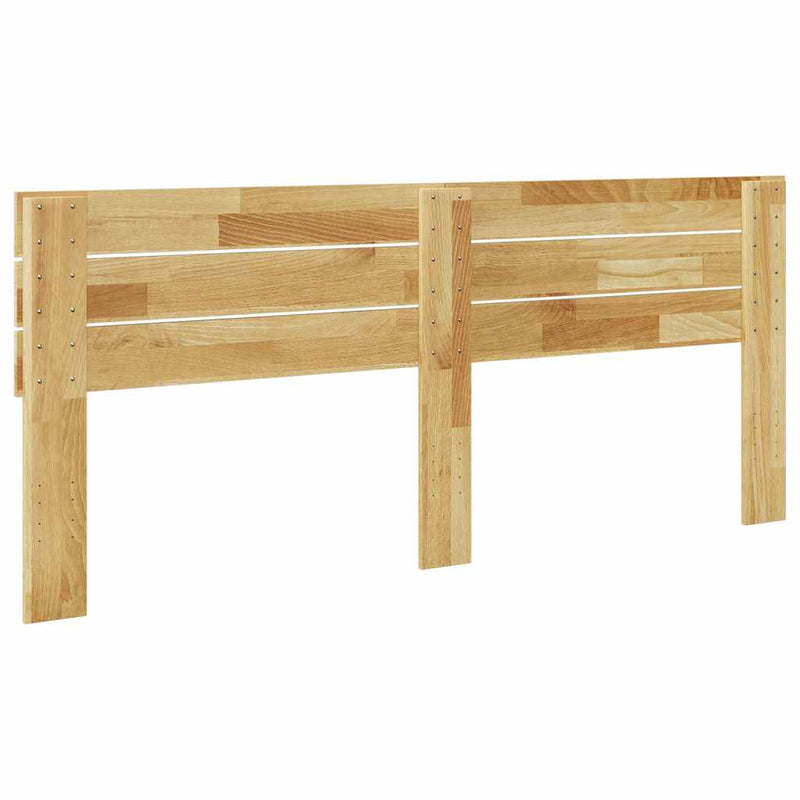 Tăblie de pat 200 cm, lemn masiv de stejar