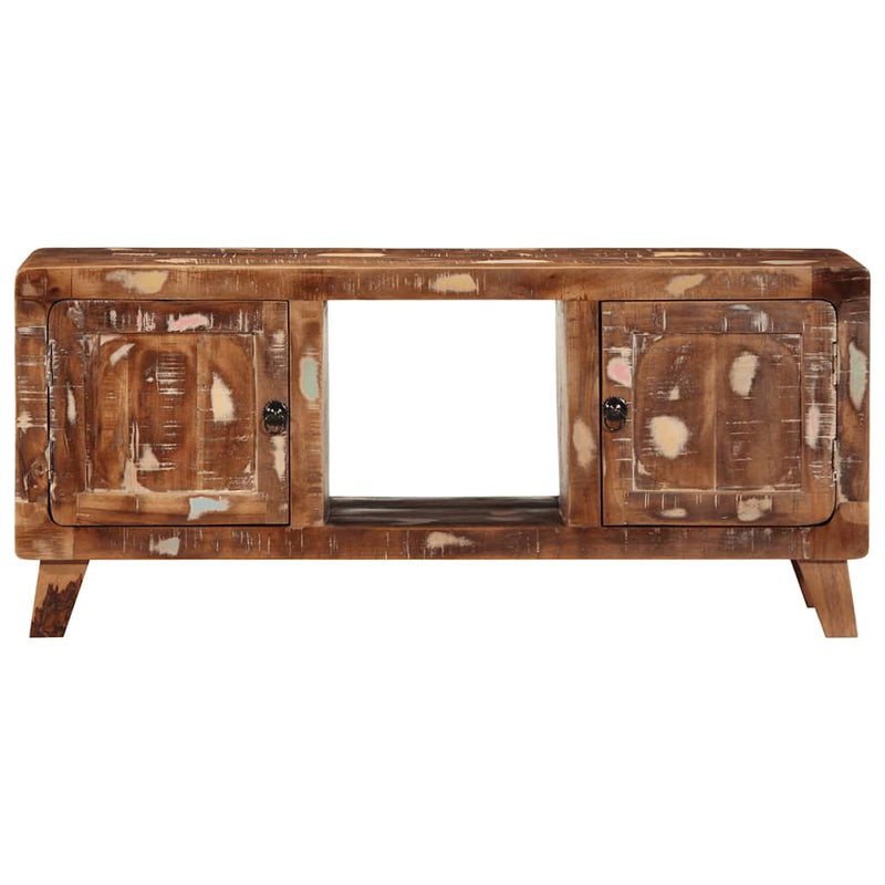 Dulap TV 105x46x32 cm lemn masiv recuperat