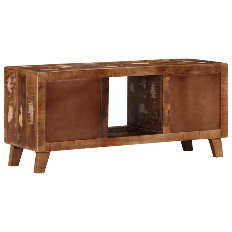 Dulap TV 105x46x32 cm lemn masiv recuperat