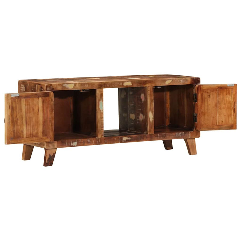 Dulap TV 105x46x32 cm lemn masiv recuperat