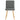 Scaune de sufragerie, 2 buc., gri închis, material textil