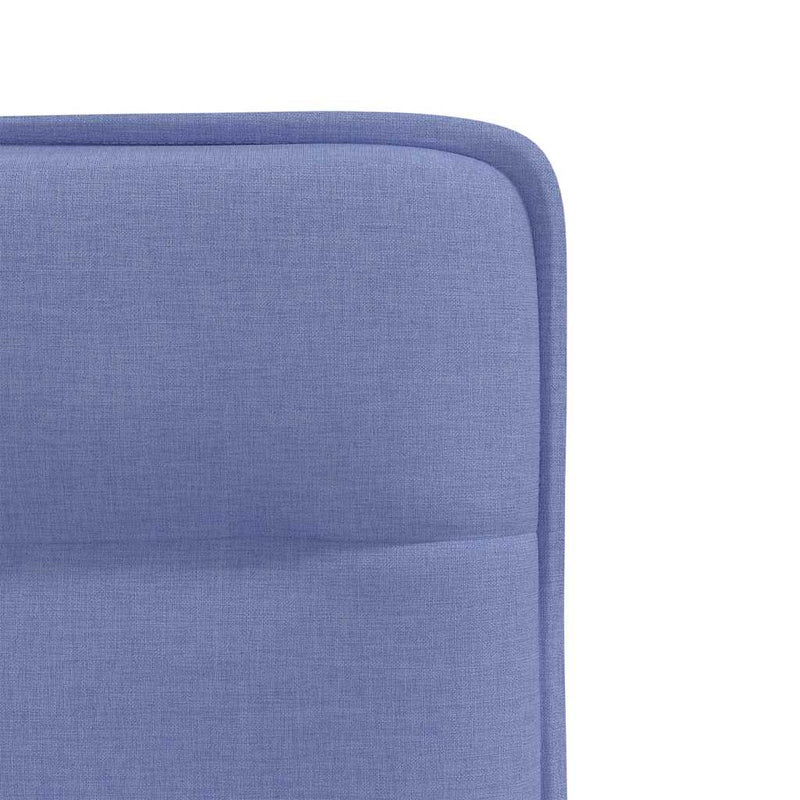 Scaune de sufragerie 2 buc țesătură Jeans Blue
