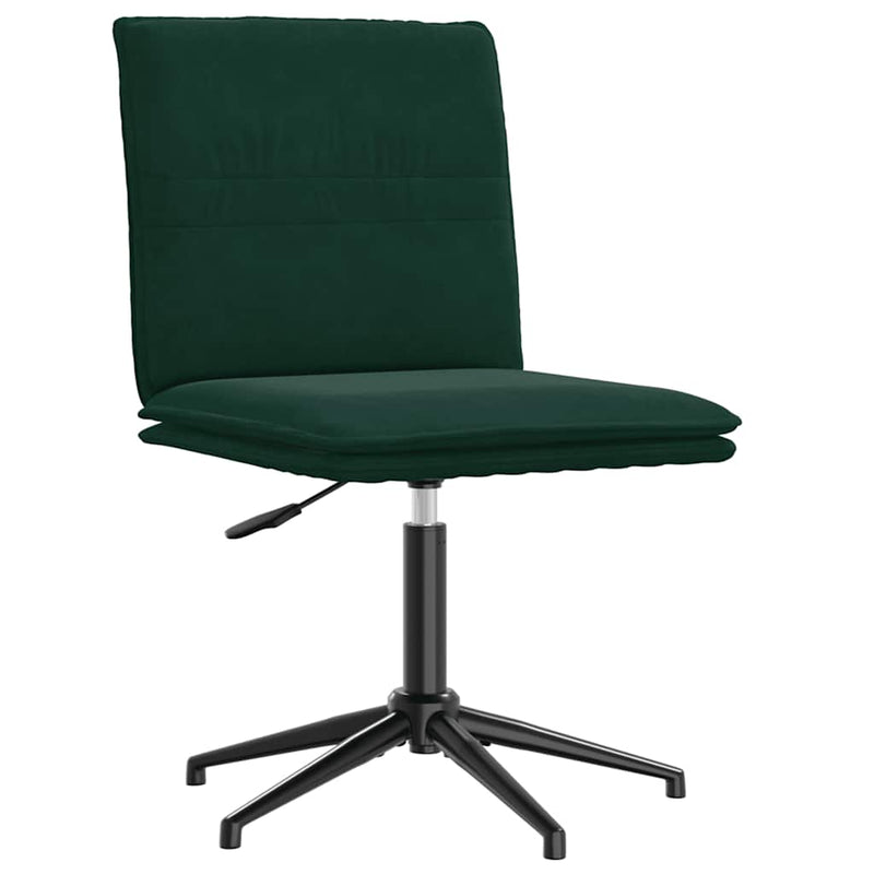 Scaun de bucătărie, verde închis, catifea