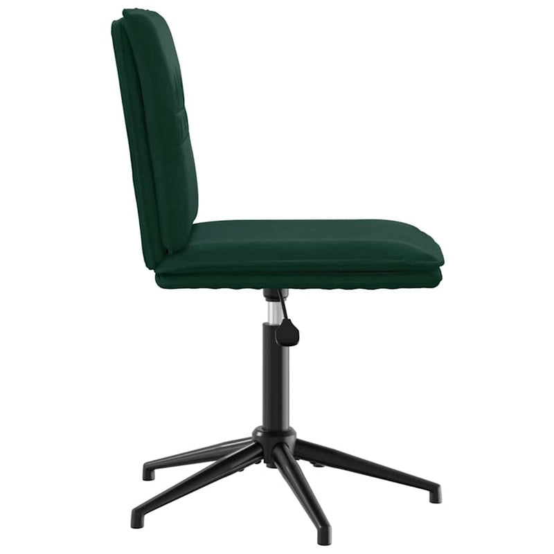 Scaun de bucătărie, verde închis, catifea