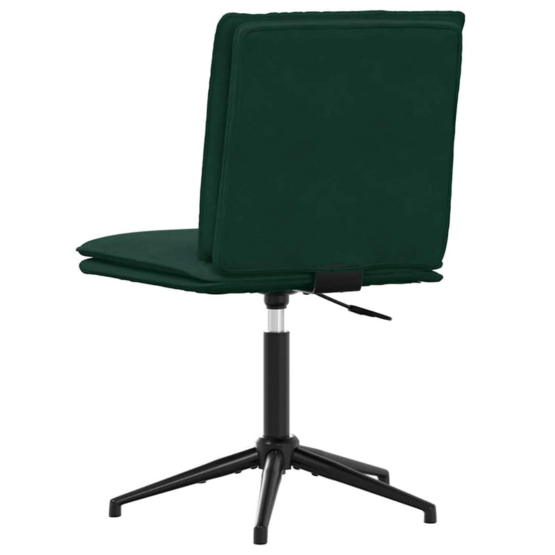Scaun de bucătărie, verde închis, catifea