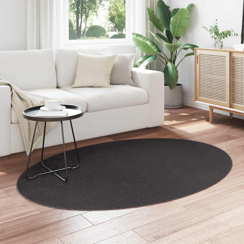 Covor HUARTE Antracit 120 x 170 cm 100% Polyester