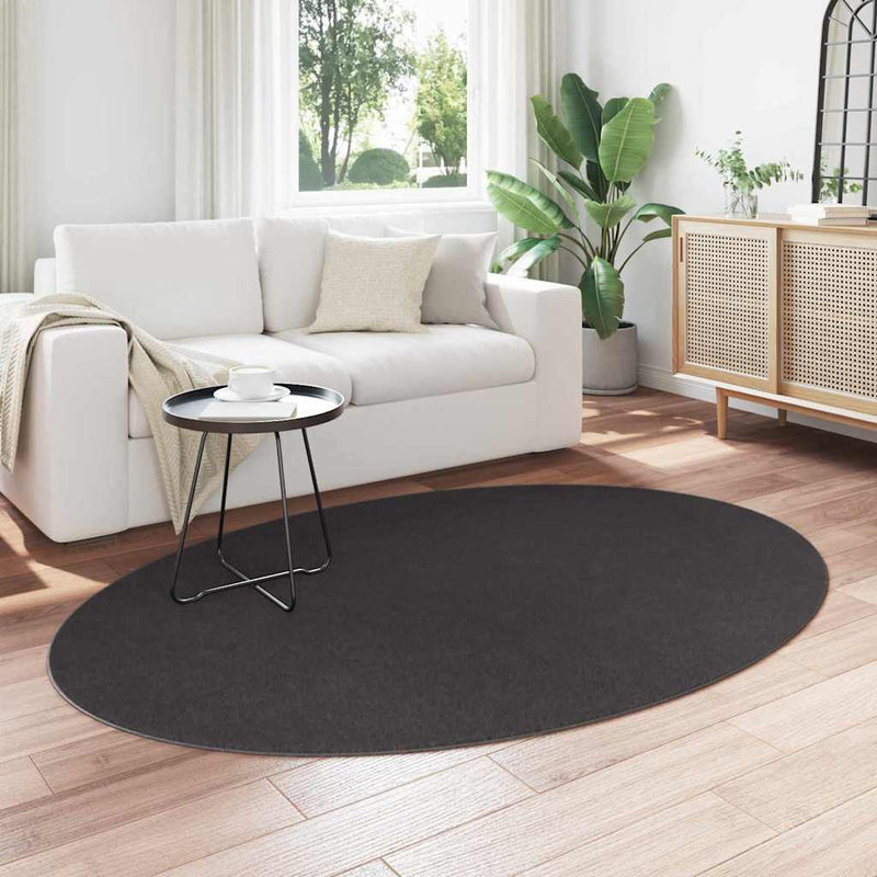 Covor HUARTE Antracit 140 x 200 cm 100% Polyester