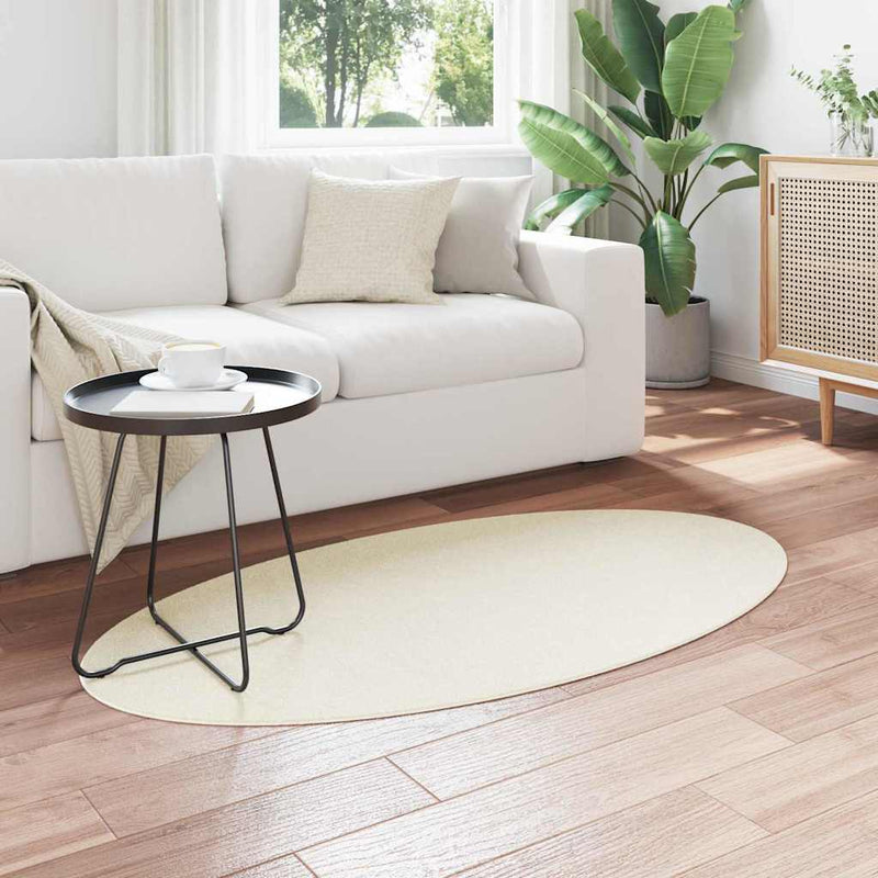Covor HUARTE Crem 80 x 150 cm 100% Polyester