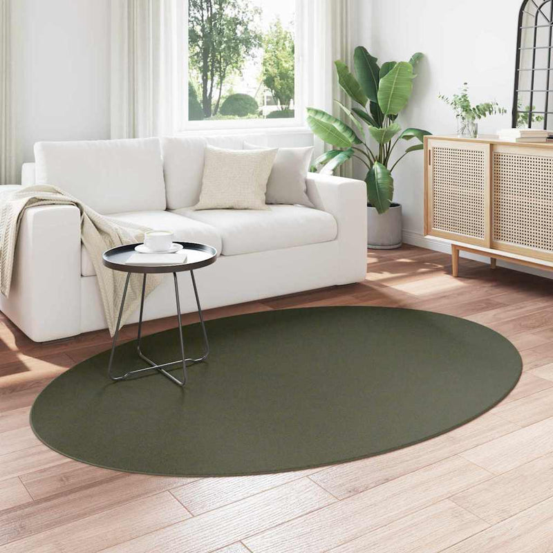 Covor HUARTE Verde Pădure 140 x 200 cm 100% Polyester