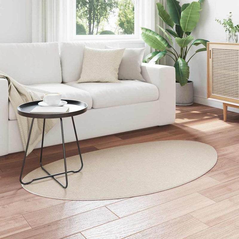 Covor HUARTE Bej 80 x 150 cm Poliester